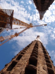 Towers of Basilica de la Sagrada Familia, Barcelona